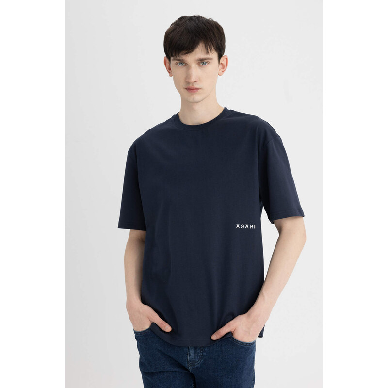 DEFACTO Relax Fit Crew Neck T-Shirt