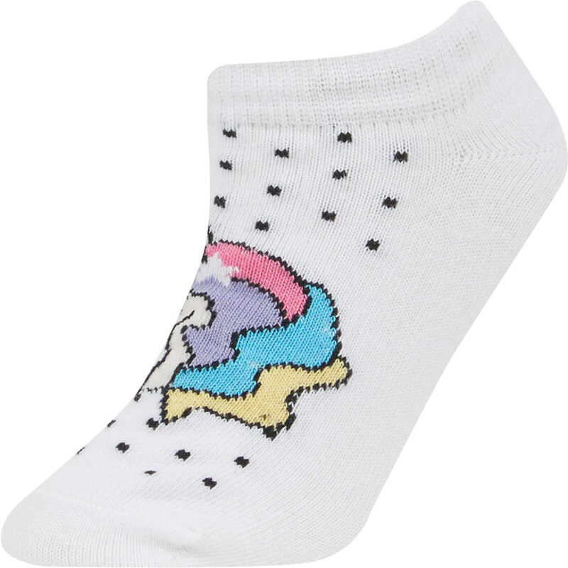 DEFACTO Girls 5 Pack Cotton Booties Socks