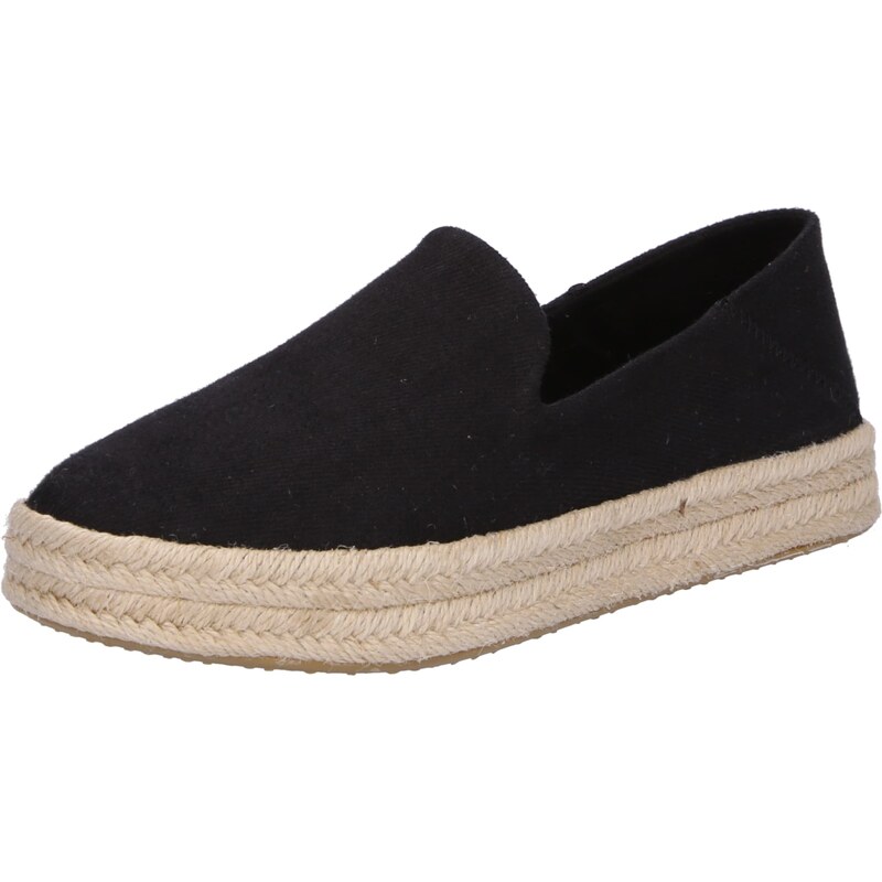 TOMS Espadrilky černá