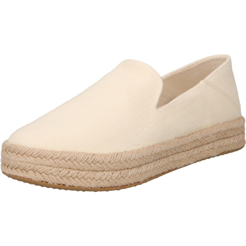 TOMS Espadrilky barva bílé vlny 113480732