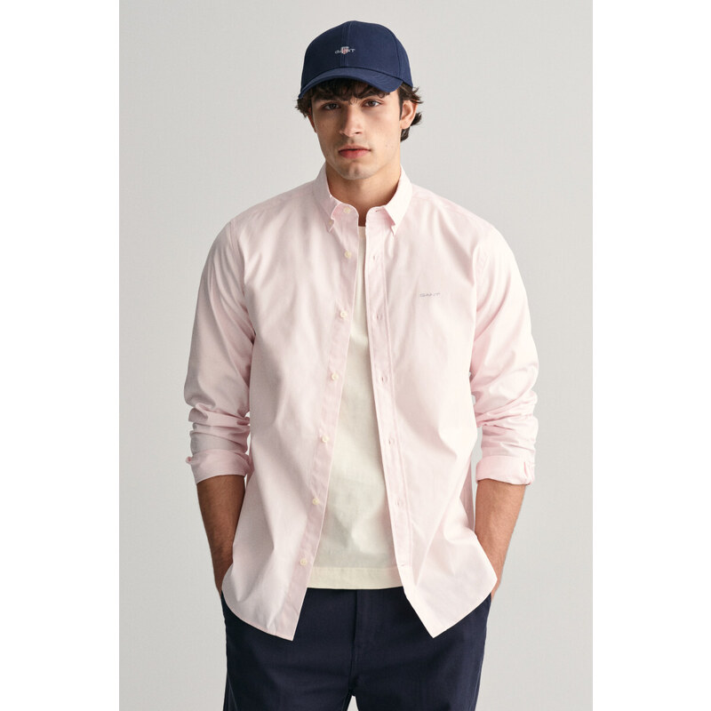 KOŠILE GANT REG PINPOINT OXFORD SHIRT růžová M