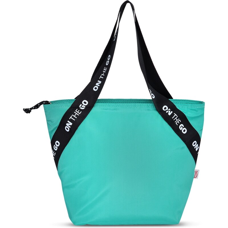 IRIS Obědová Tote termotaška On the go 3,7l - modrozelená 114148485