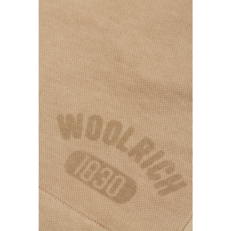 ŠORTKY WOOLRICH GARMENT DYED LOGO SHORTS