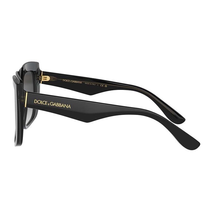 Sluneční brýle Dolce & Gabbana dámské, černá barva, 0DG4414