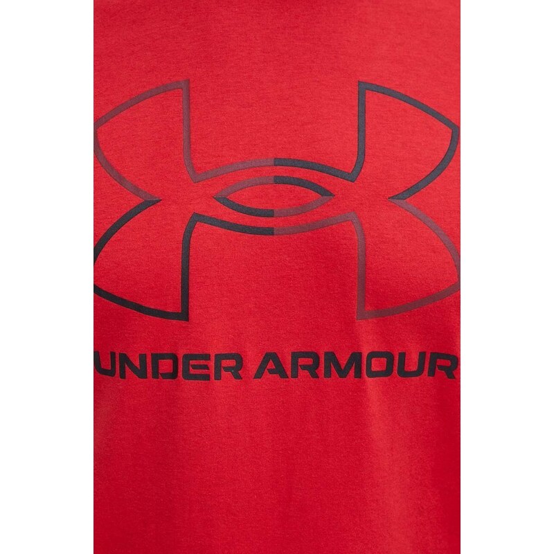 Tričko Under Armour červená barva
