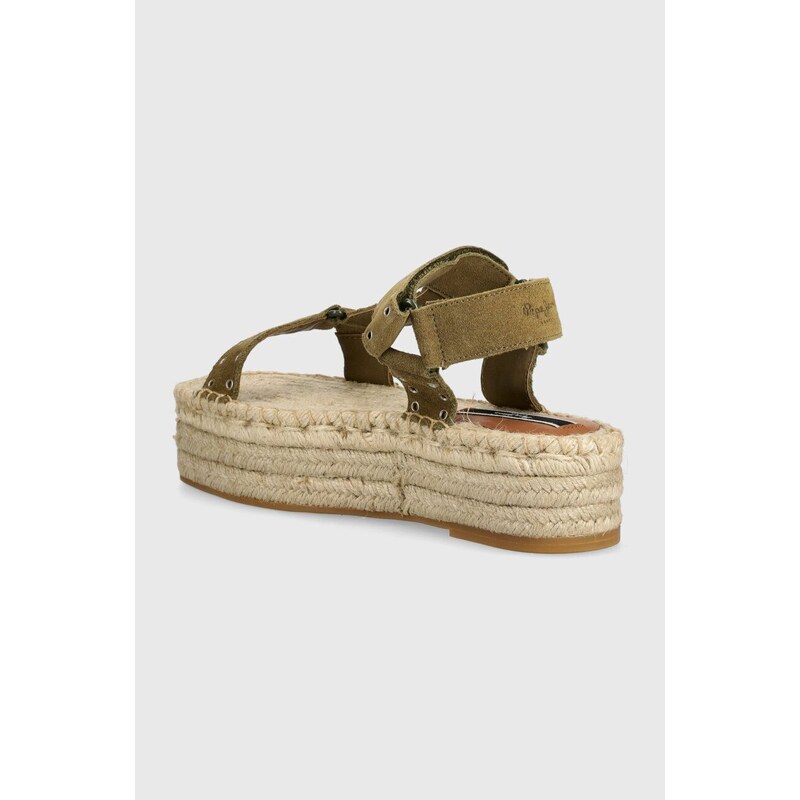 Semišové sandály Pepe Jeans TRACY RESORT