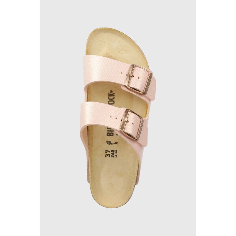 Pantofle Birkenstock Arizona dámské, růžová barva, 1026448