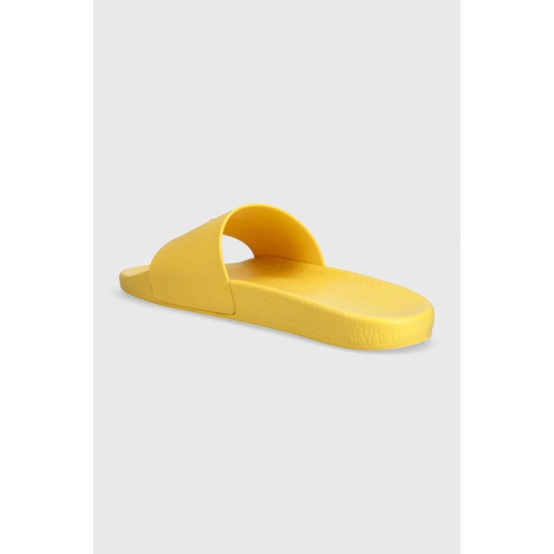 Pantofle Polo Ralph Lauren Polo Slide pánské, žlutá barva, 809931326004