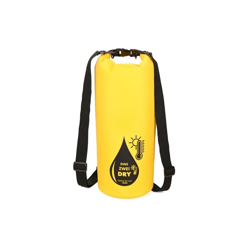 Outdoorový batoh žlutý 1-2 dry bag, Troika