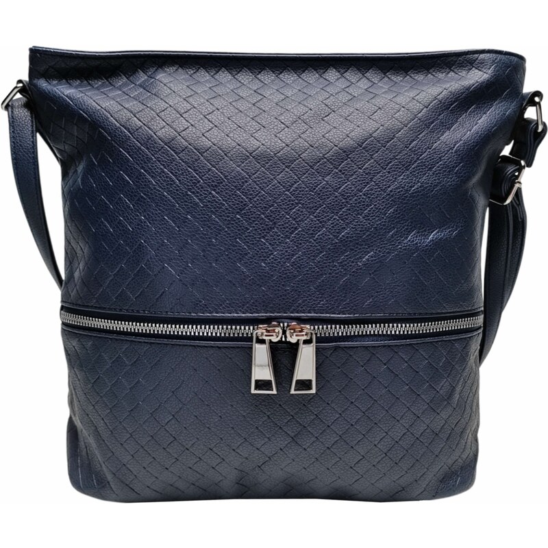 Tapple Tmavě modrá crossbody kabelka se vzorem Tania