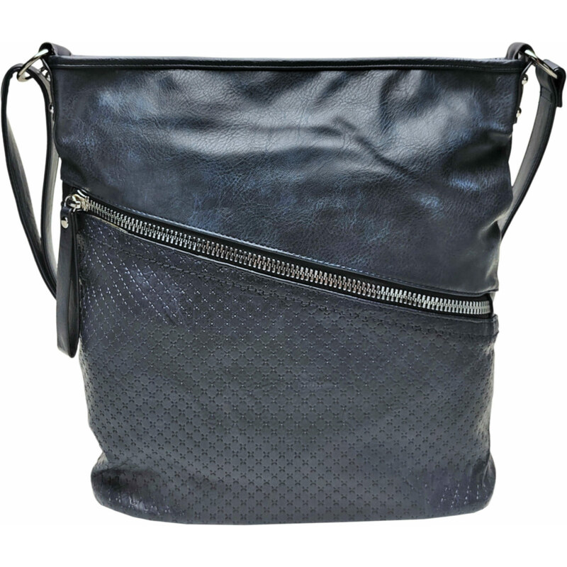 Tapple Velká tmavě modrá crossbody kabelka s kapsou Lora 86606242