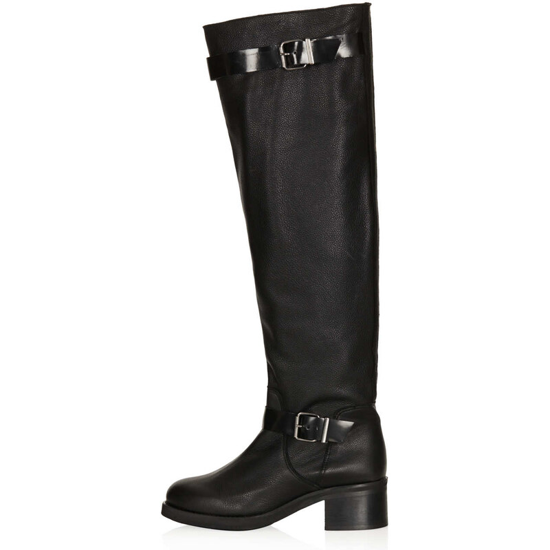 Topshop DODGER High Leg Strappy Boots