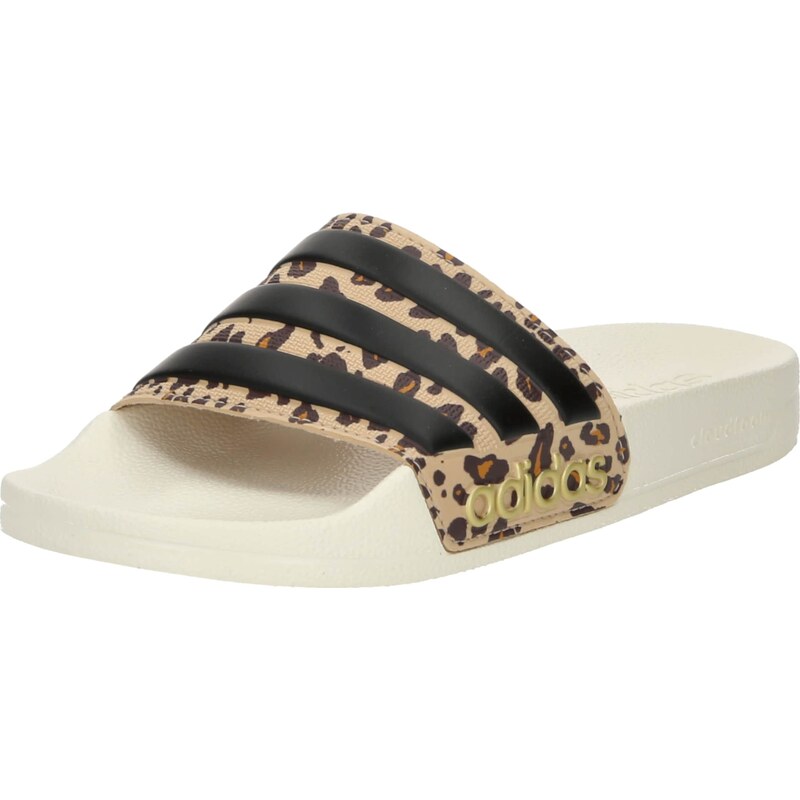 ADIDAS SPORTSWEAR Pantofle Adilette Shower béžová / hnědá / zlatá / 106793423