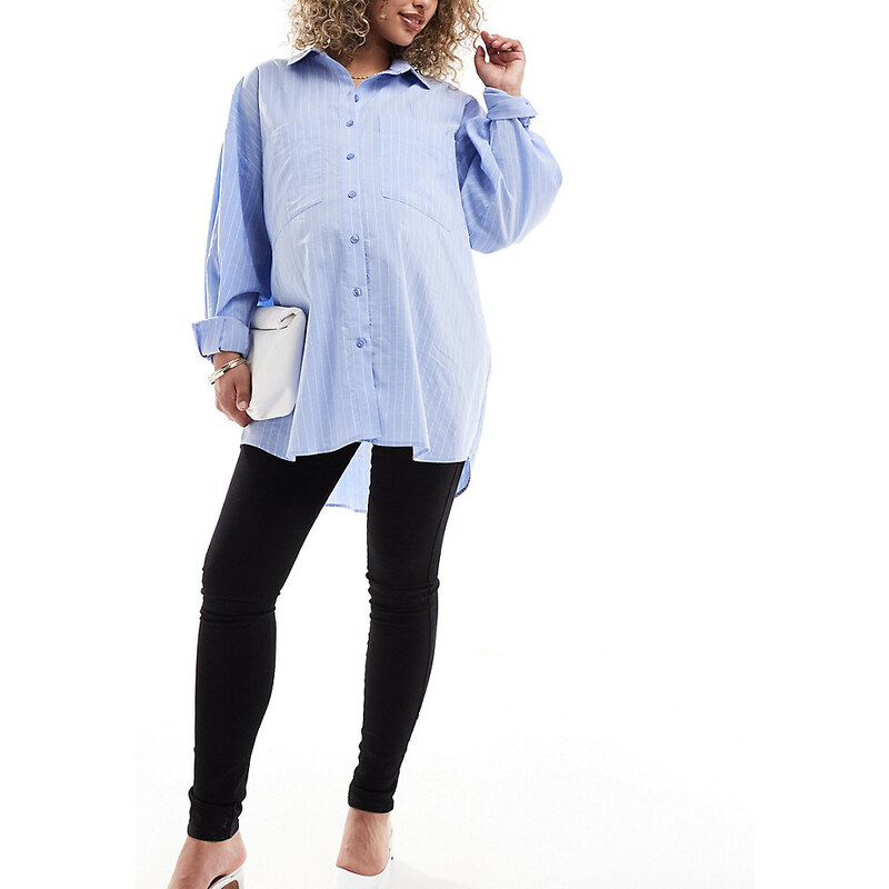 ONLY Maternity Royal skinny jeans in black