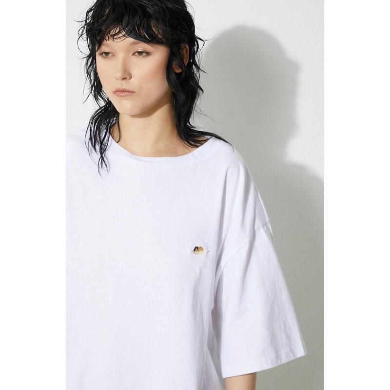 Bavlněné tričko Fiorucci Angel Patch Padded T-Shirt bílá barva, M01FPTSH105CJ01WH01
