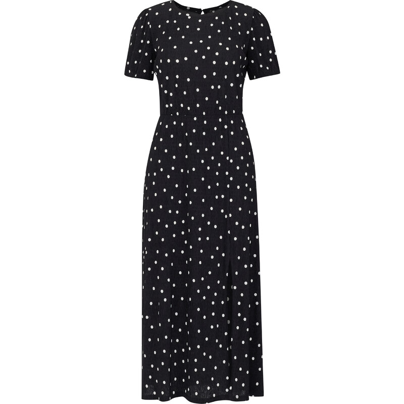 Orsay Černé dámské vzorované šaty - Dámské