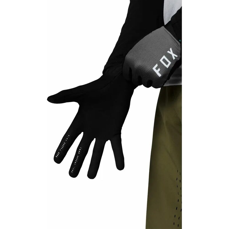 Pánské cyklistické rukavice Fox Flexair Ascent černé