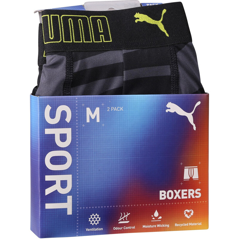 2PACK pánské boxerky Puma vícebarevné (701226232 001)