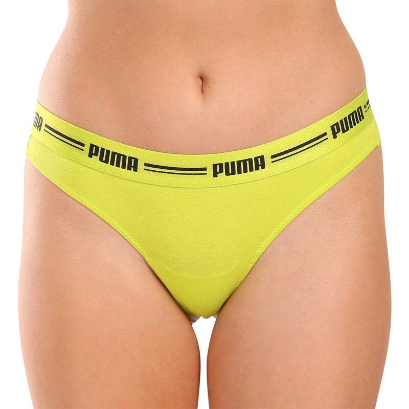 2PACK dámská tanga Puma žlutá (603034001 021)