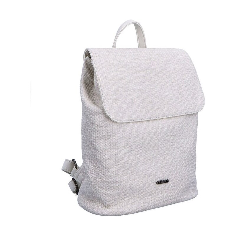Elegantní batůžek s klopou Famito 4312 K béžová 91913535