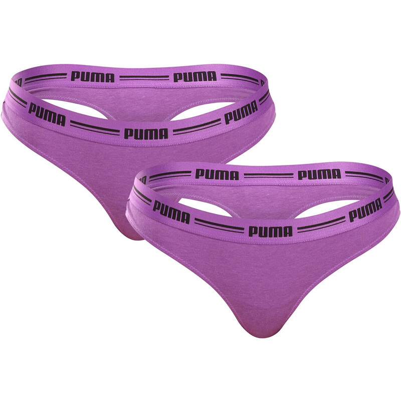 2PACK dámská tanga Puma fialová (603034001 020)