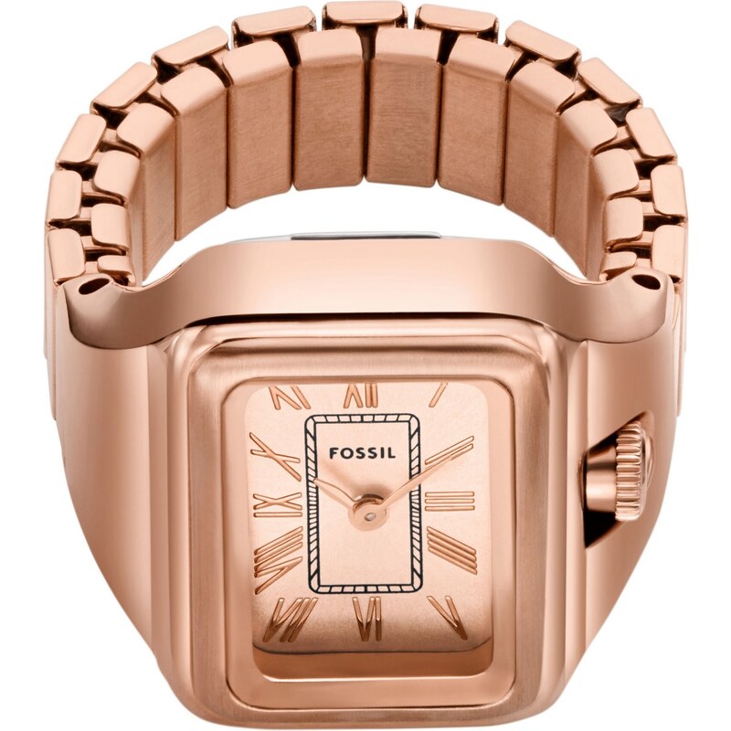 Fossil Raquel Watch Ring dámské hodinky hranaté prsten ES5345 91915557