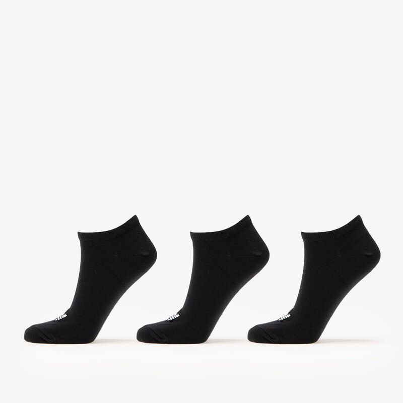 adidas Originals Pánské ponožky adidas Trefoil Liner Socks 3-Pack černé