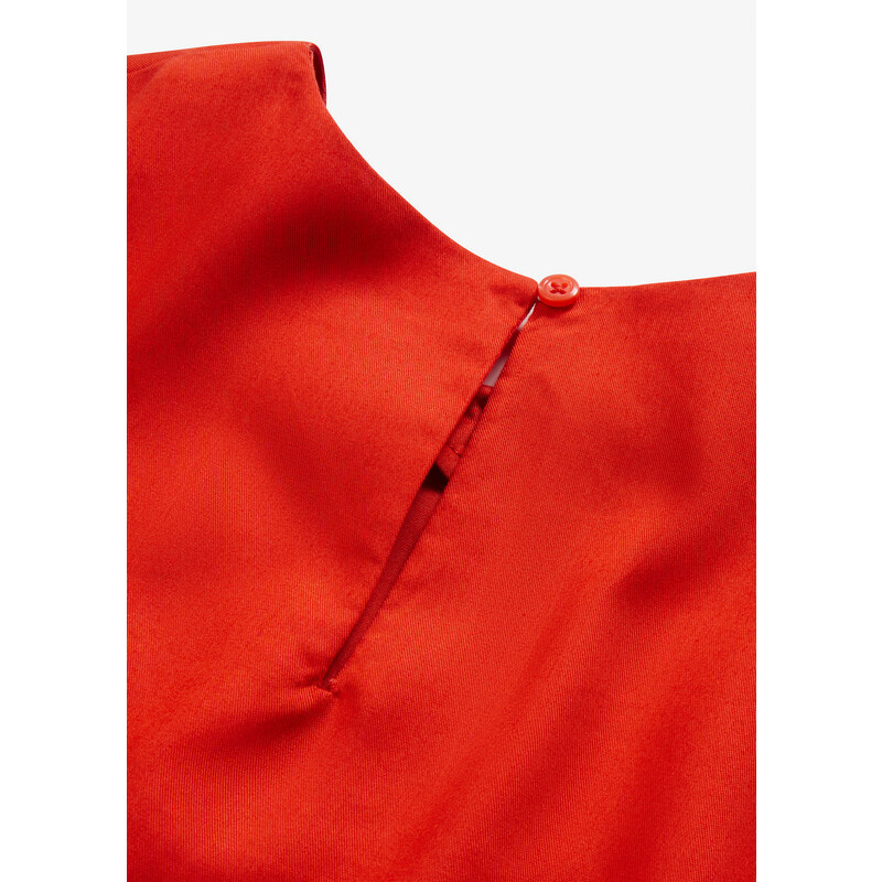 bonprix Splývavé halenkové triko z lyocelu Oranžová