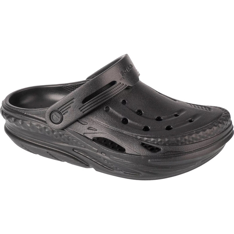 Černé nazouváky na platformě Crocs Off Grid Clog Černá 91920239