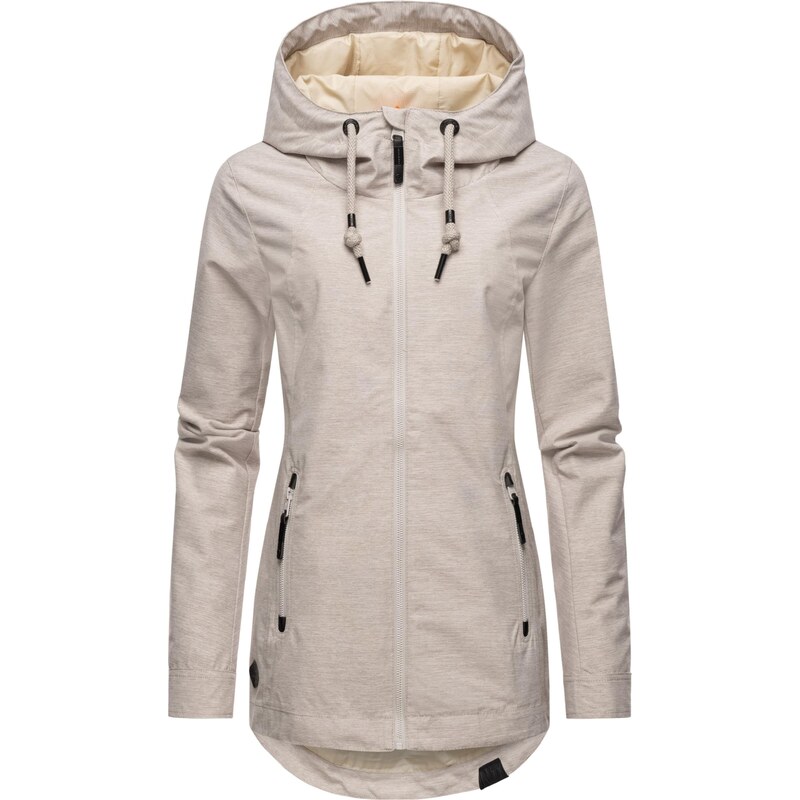 Ragwear Přechodná bunda Zuzka tmavě béžová