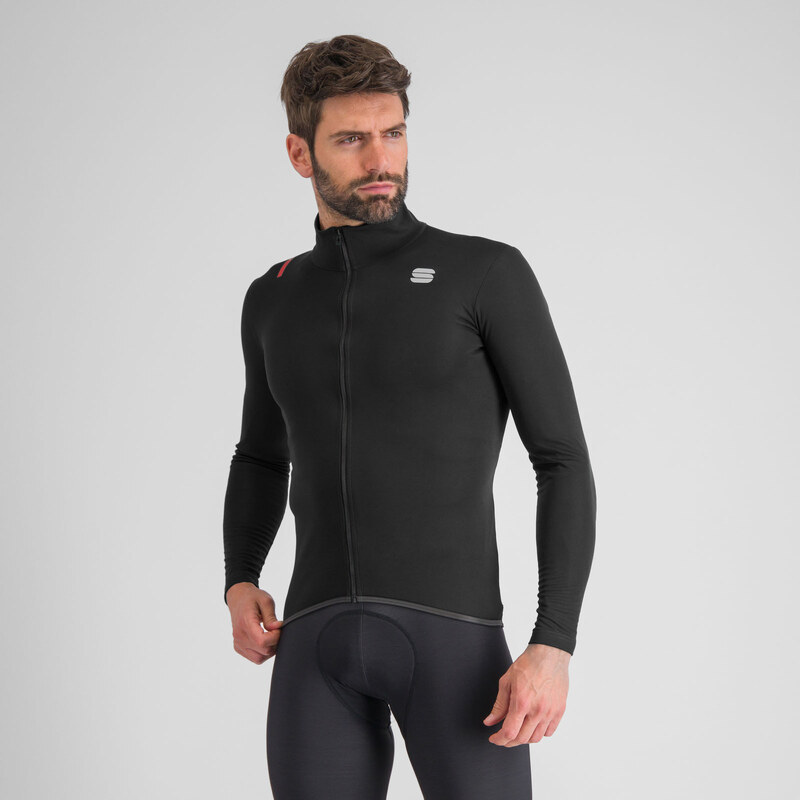 Sportful FIANDRE LIGHT cyklistická bunda, černá