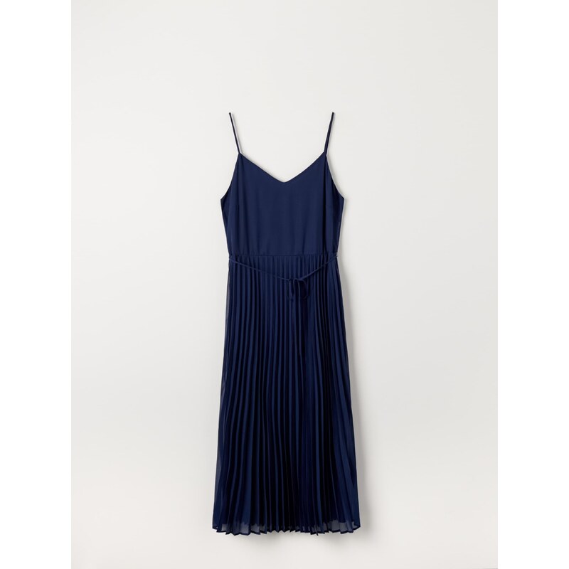 Sinsay - Midi šaty - námořnická modrá