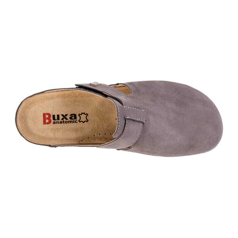 Buxa Dámská zdravotní kožená obuv BZ240 - Šedá