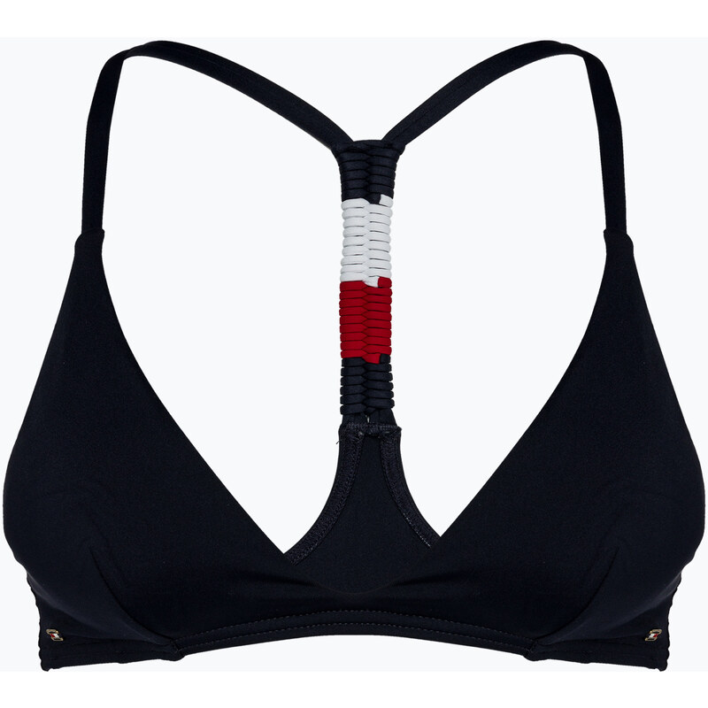 Horní díl plavek Tommy Hilfiger Racerback Triangle Rp desert sky