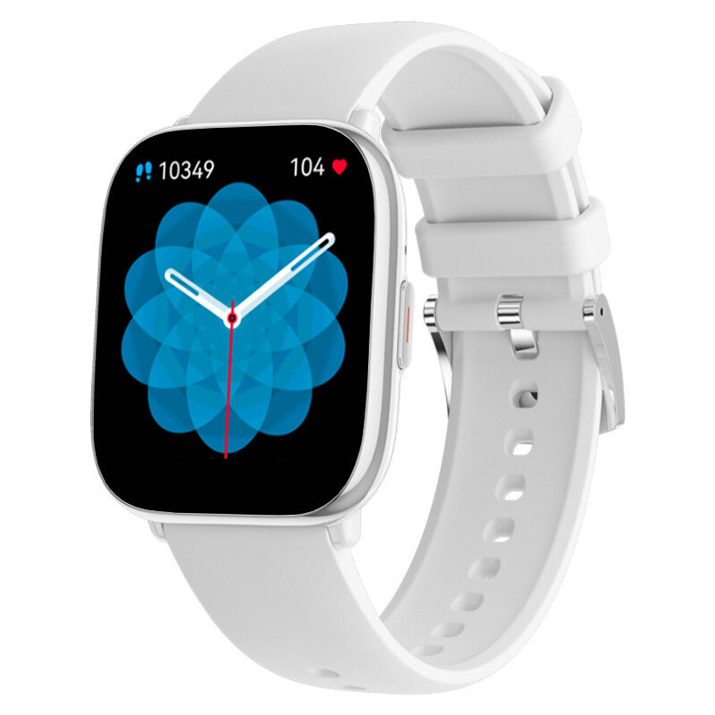 Chytré hodinky Madvell Nova s bluetooth voláním bílá s silikonovým řemínkem