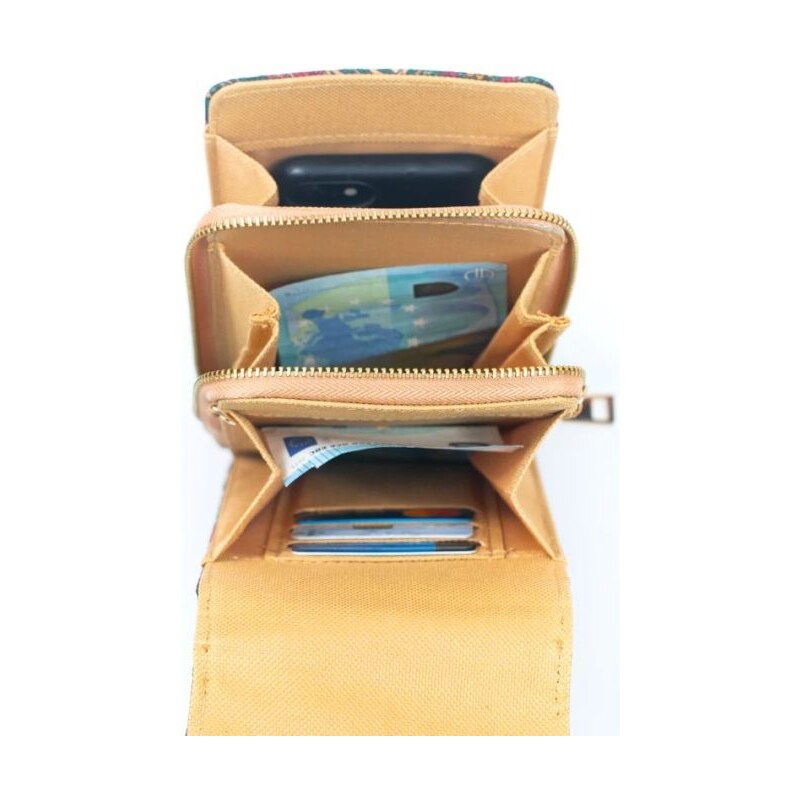 Ecopeople Korková kabelka na mobilní telefon - Dlaždice
