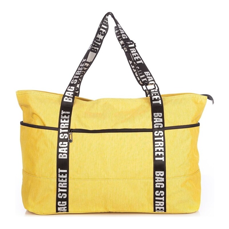 Bag Street Velká volnočasová taška žlutá 2109 91936534
