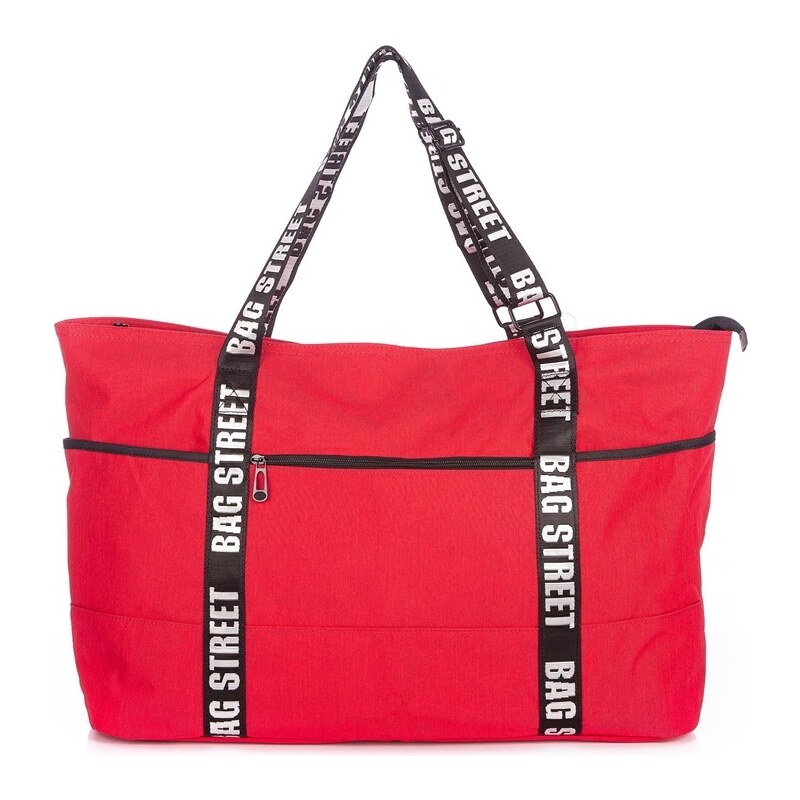 Bag Street Velká volnočasová taška červená 2109 91936536
