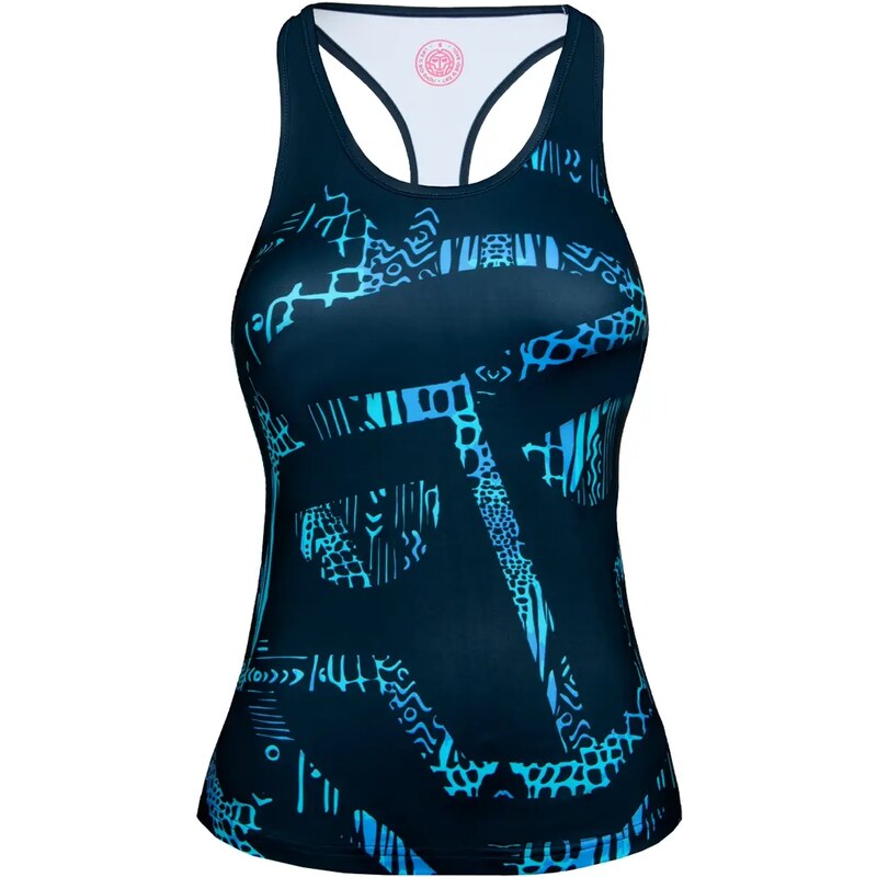 Dámské tílko BIDI BADU Tadisa Lifestyle Tank Blue M