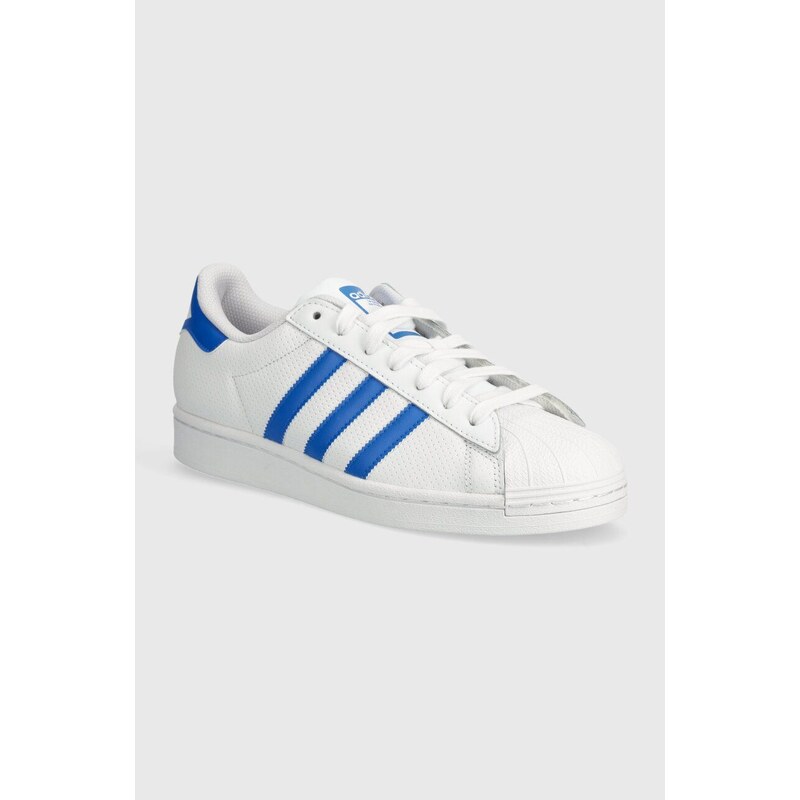 Kožené sneakers boty adidas Originals Superstar bílá barva, IF3652