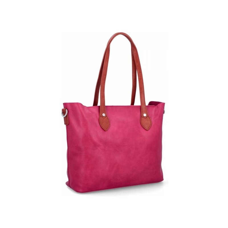 Dámská kabelka shopper bag Herisson růžová H8806