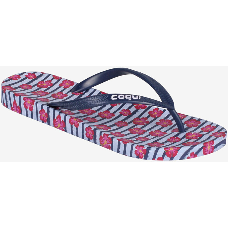 Dámské žabky Coqui Kaja 1327 Flower navy 37 109627248