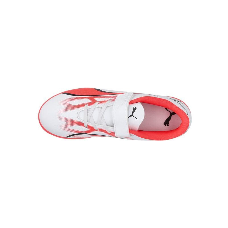 Dětské sálovky Puma Jr Ultra Play IT V White-Black-Fire Orchid