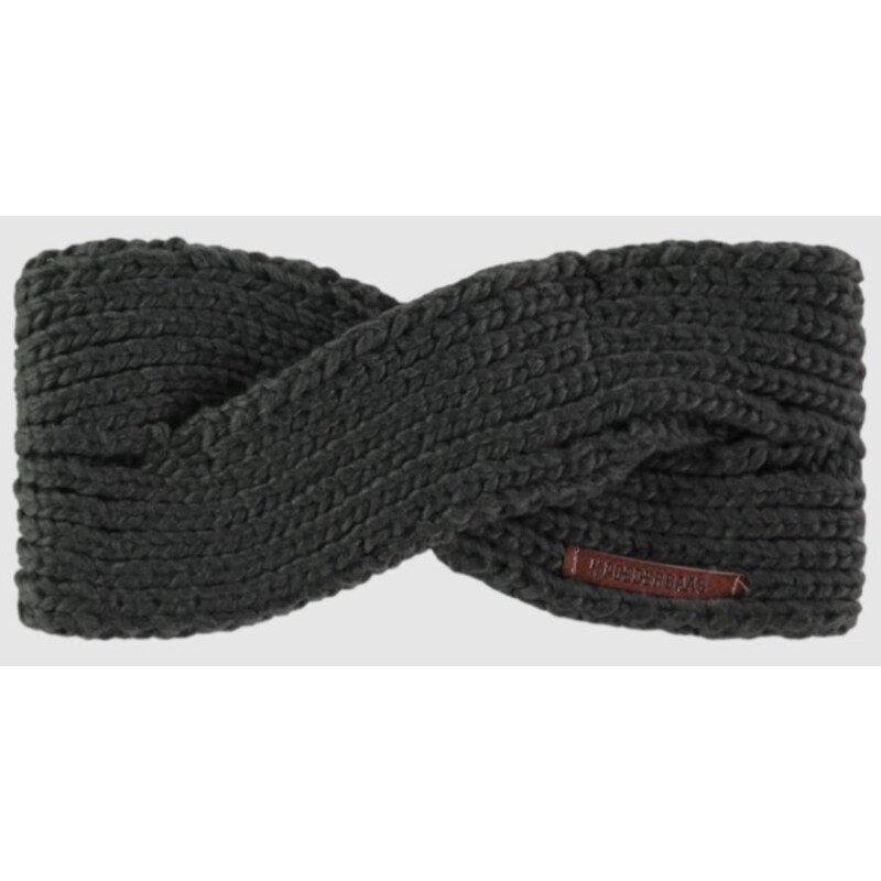 Zimní čelenka Poederbaas Headband Antracite šedá 109627190