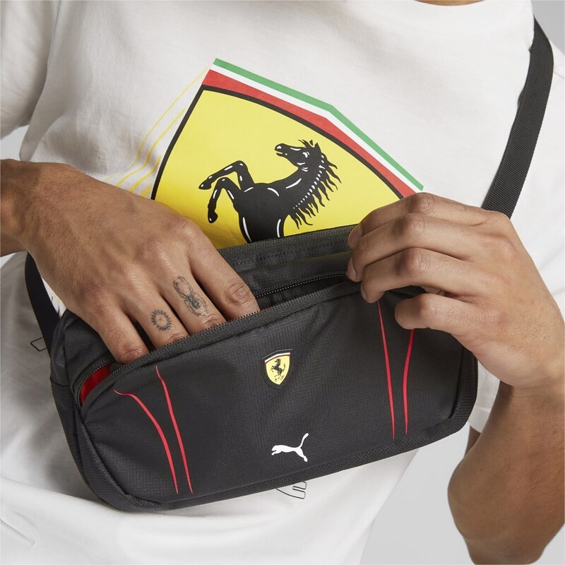 Ledvinka PUMA Ferrari Race Waist Bag Black