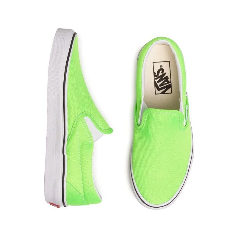 Pánské boty VANS Unisex Slip-On Neon Classic Green