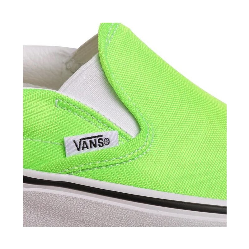 Pánské boty VANS Unisex Slip-On Neon Classic Green