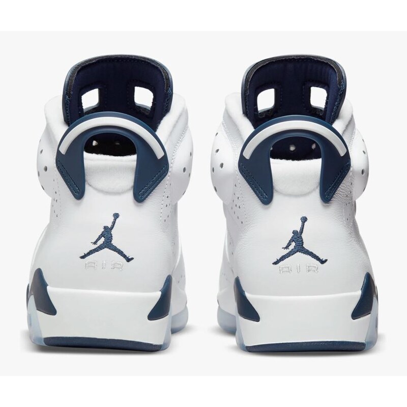 Boty Nike Air Jordan Men Air 6 Retro White-Navy