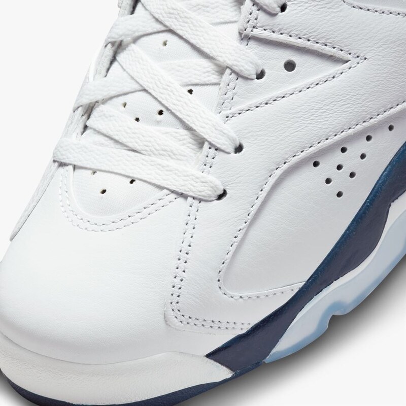 Boty Nike Air Jordan Men Air 6 Retro White-Navy