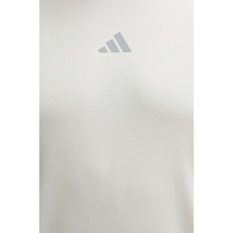 Tréninkové tričko adidas Performance HIIT béžová barva, IS3716